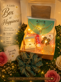 Luxury Jewellery & Beauty Gift Hamper for Women | Ring, Necklace, Earrings, Lip Balm & Hair Scrunchie | Romantic Birthday Gift Box